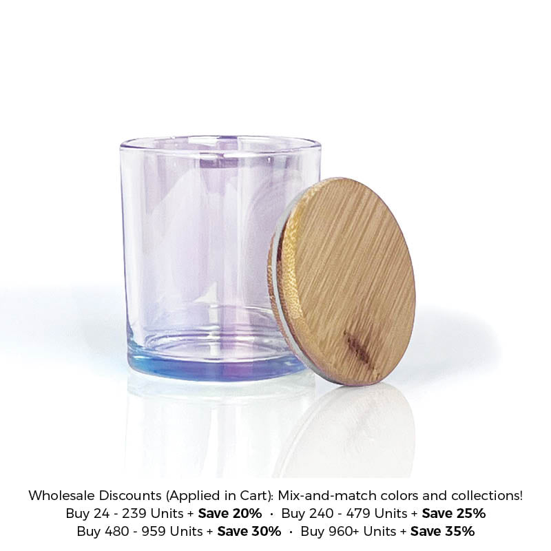 Buy Wholesale China High Quality 8 Pack Glass Jar With Bamboo Lids