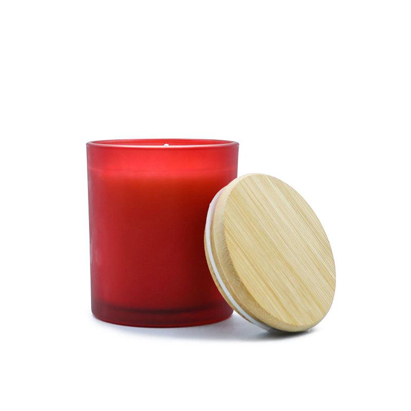 West Coast: Frosted Jar w/ Bamboo Lid  1617 Candle Supplies – Sixteen  Seventeen