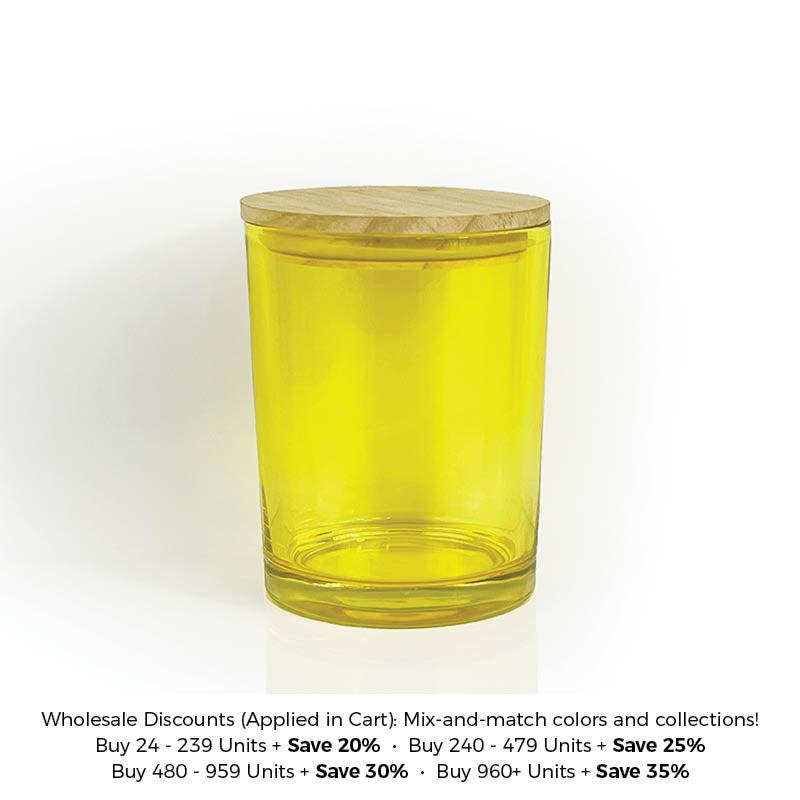Small glass cup for candles - L'Alchimie des Bougies